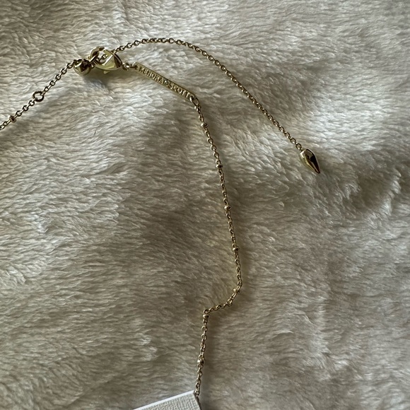 Kendra Scott Gold and Blue Pendant Necklace - Picture 6 of 7